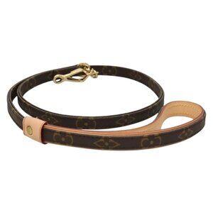 LOUIS VUITTON Monogram Less Baxter MM Dog Leash
